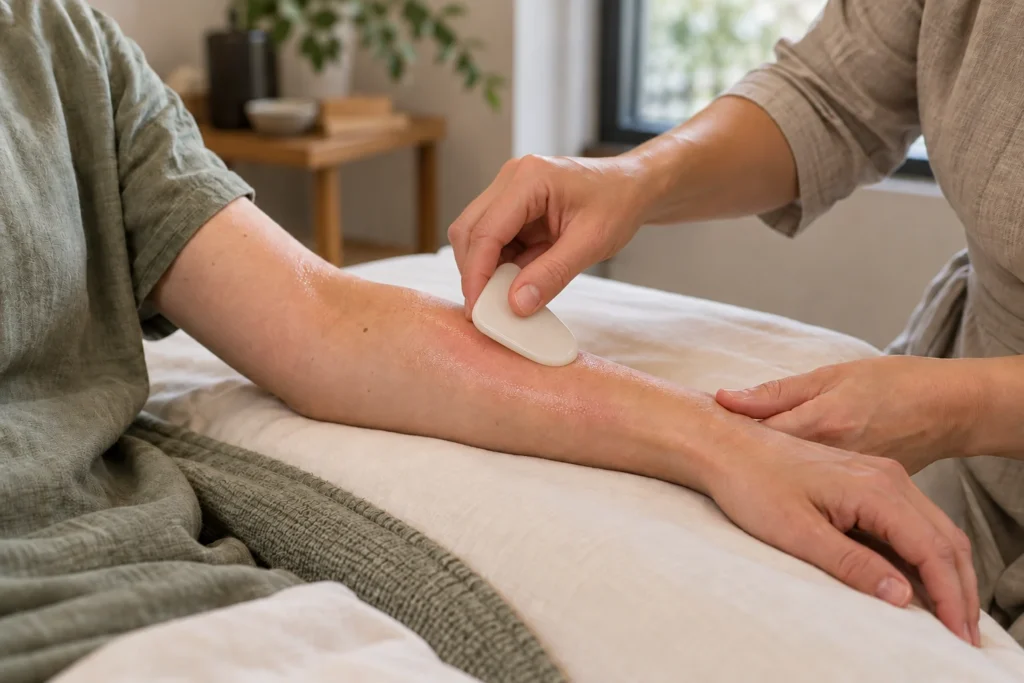 Gua sha treatment